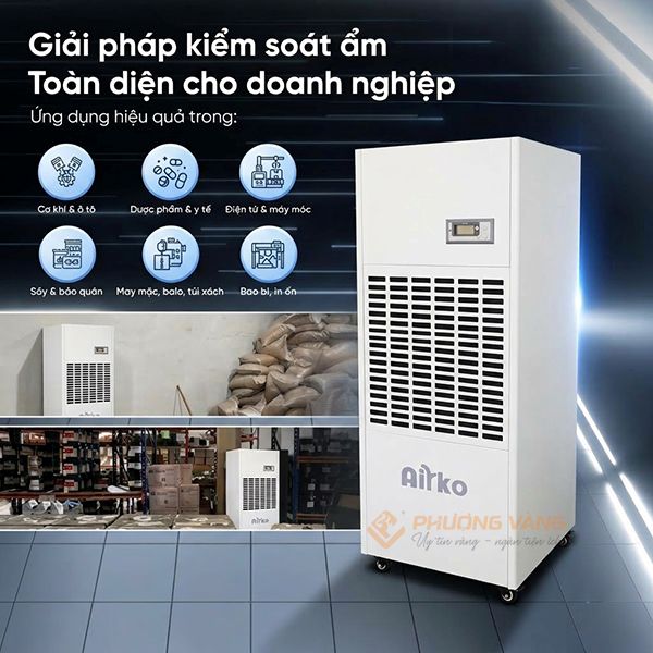 Máy hút ẩm công nghiệp Airko DP-10S (240 lít/ngày)