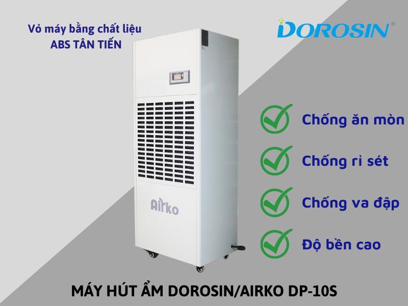 Máy hút ẩm công nghiệp Airko DP-10S (240 lít/ngày)