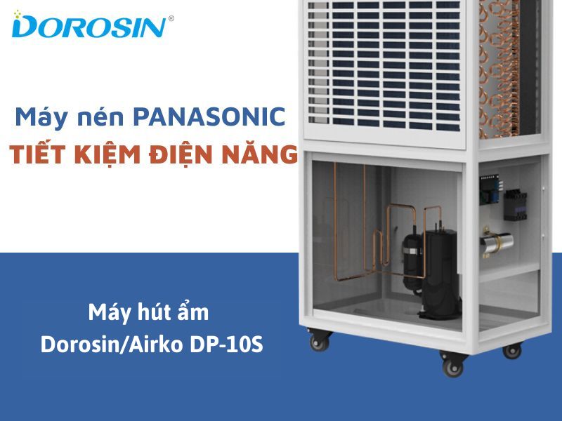 Máy hút ẩm công nghiệp Airko DP-10S (240 lít/ngày)