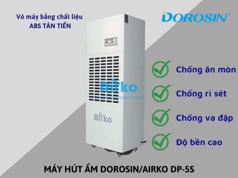 Máy hút ẩm công nghiệp Airko DP-5S (180 lít/ngày)