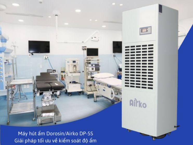 Máy hút ẩm công nghiệp Airko DP-5S (180 lít/ngày)