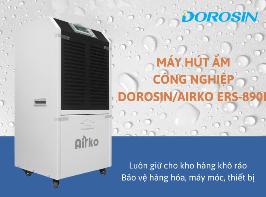 Máy hút ẩm công nghiệp Airko ERS-890L 90 lít/ngày