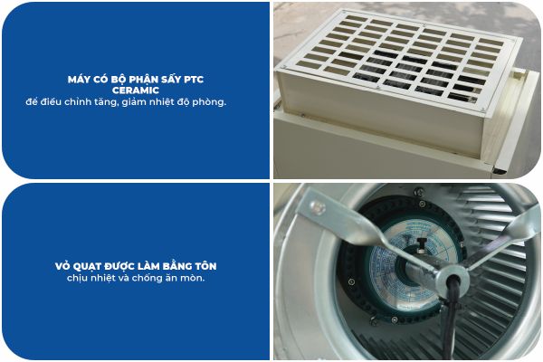 Máy hút ẩm công nghiệp FujiE ETD20S (480 lít/ngày)
