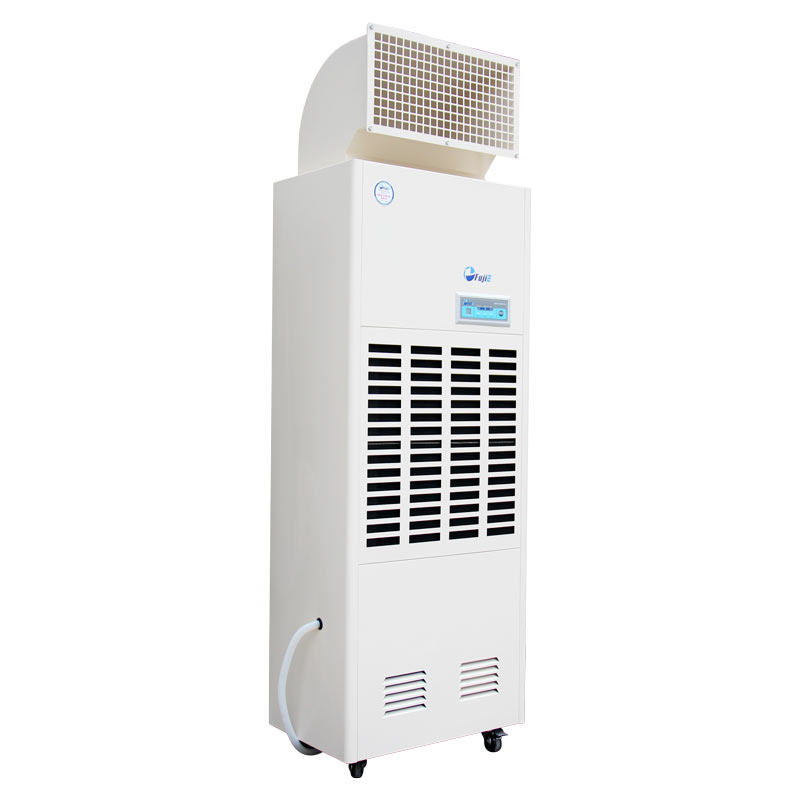Máy hút ẩm công nghiệp FujiE HM-1800DS góc nghiêng phải