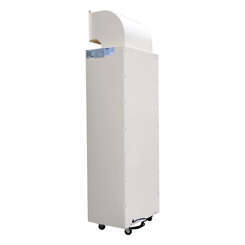 Máy hút ẩm công nghiệp FujiE HM-1800DS góc nghiêng mặt sau