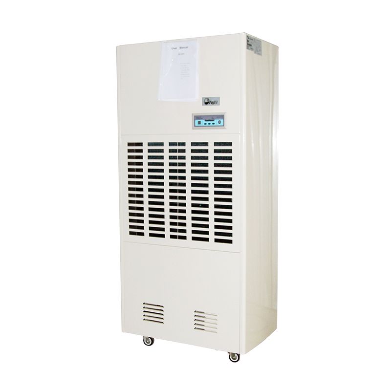 Máy hút ẩm công nghiệp FujiE HM-2408D góc nghiêng trái
