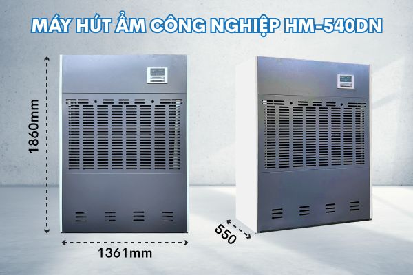 Máy hút ẩm công nghiệp FujiE HM-5400DN (540 lít/ngày)