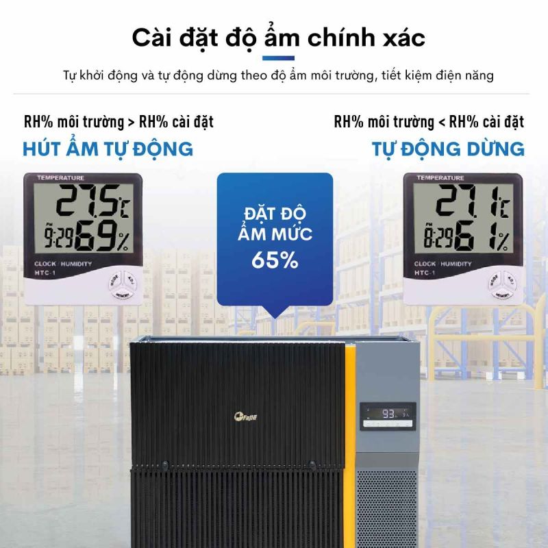 Máy hút ẩm công nghiệp FujiE HM-6360EN (360 lít/ngày)