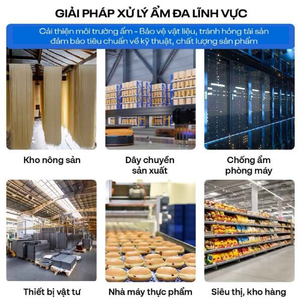 Máy hút ẩm công nghiệp FujiE HM-6480EN (480 lít/ngày)
