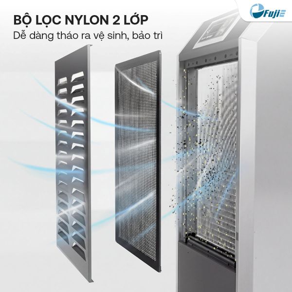 Máy hút ẩm công nghiệp FujiE HM-90EC (90 lít/ngày)