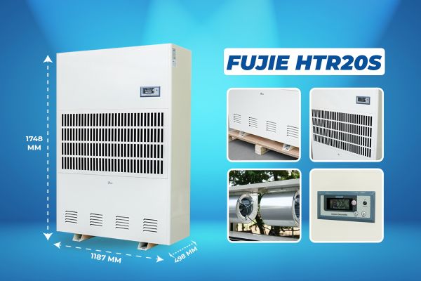 Máy hút ẩm công nghiệp FujiE HTR20S (480 lít/ngày)