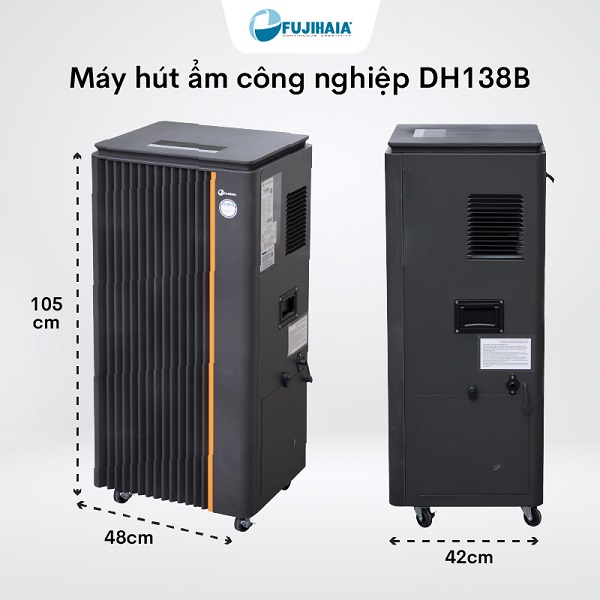 Máy hút ẩm công nghiệp Fujihaia DH138B (138 lít/ngày)