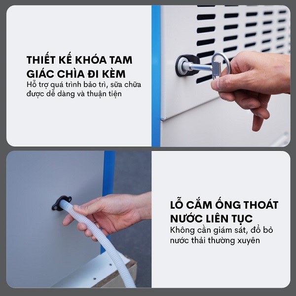 Máy hút ẩm công nghiệp Fujihaia DH240BG (240 lít/ngày)