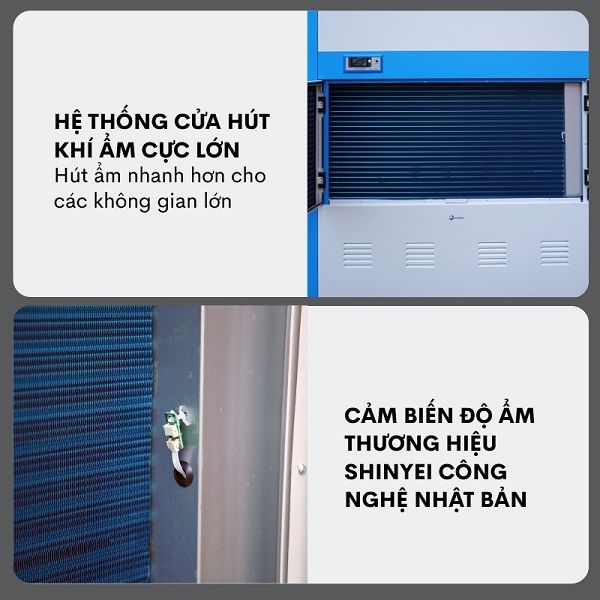 Máy hút ẩm công nghiệp Fujihaia DH360BG (360 lít/ngày)