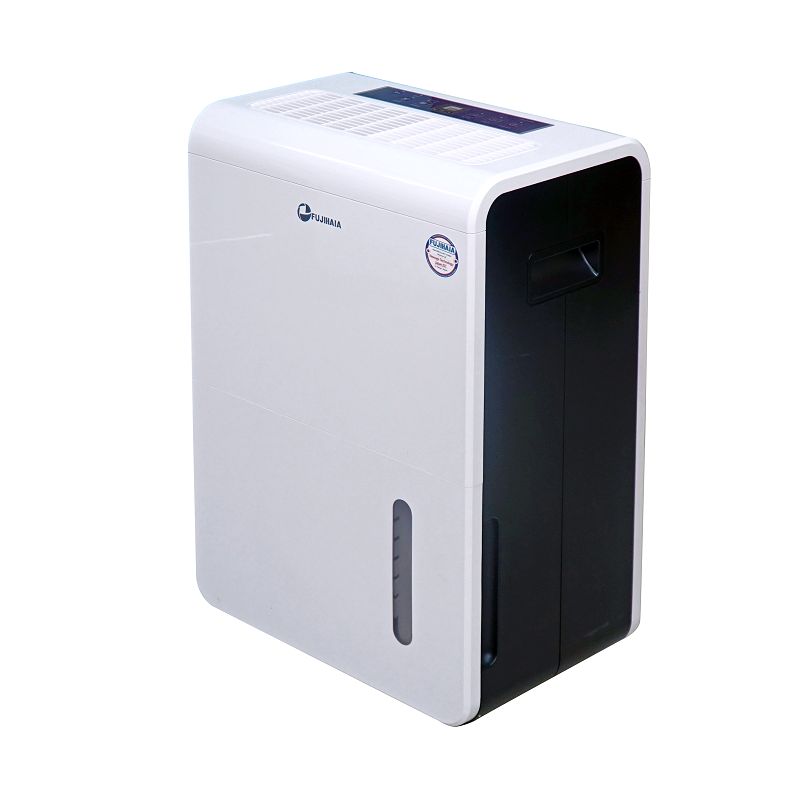 Máy hút ẩm công nghiệp Fujihaia DH70B góc nghiêng trái