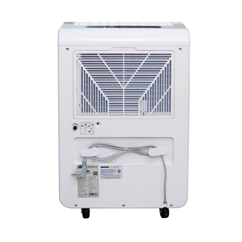 Máy hút ẩm công nghiệp Fujihaia DH70B mặt sau
