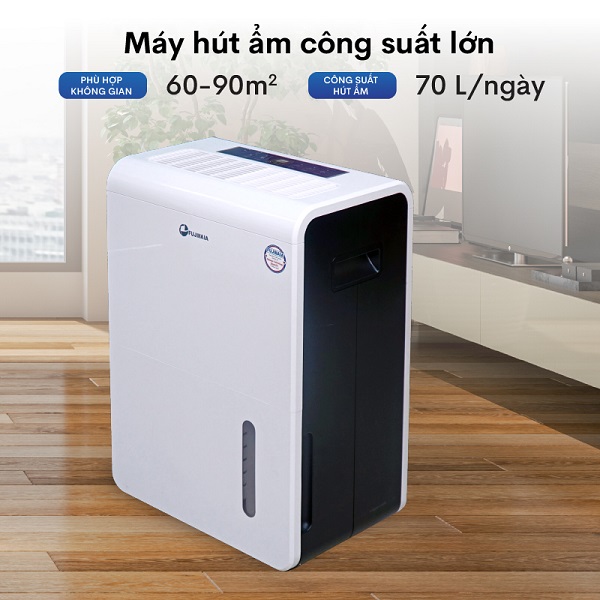 Máy hút ẩm công nghiệp Fujihaia DH70B (70 lít/ngày)