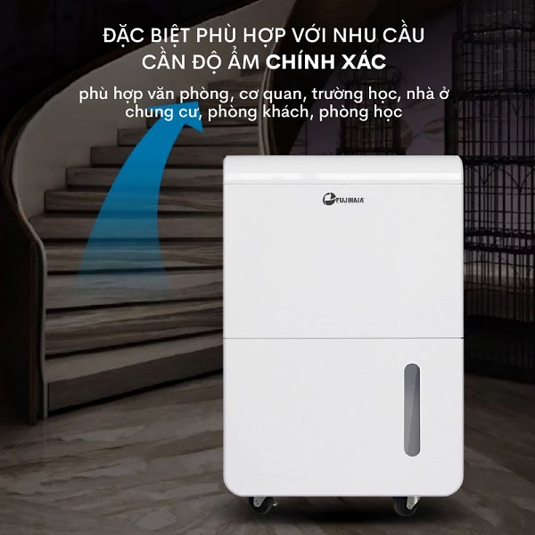 Máy hút ẩm công nghiệp Fujihaia DH70B ứng dụng đa dạng