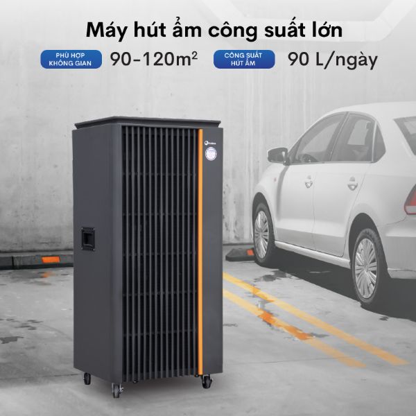 Máy hút ẩm công nghiệp Fujihaia DH90B (90 lít/ngày)