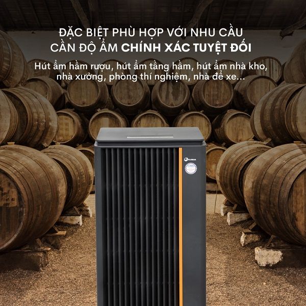 Máy hút ẩm công nghiệp Fujihaia DH90B (90 lít/ngày)
