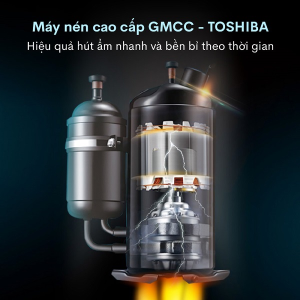 Máy hút ẩm công nghiệp Fujihaia DH90B (90 lít/ngày)