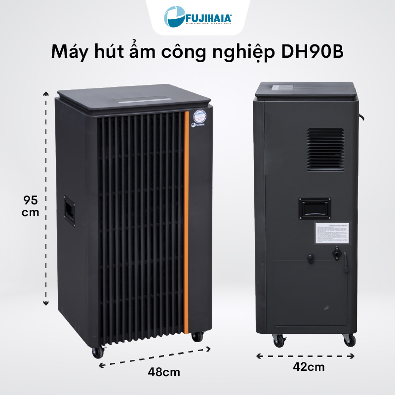 Máy hút ẩm công nghiệp Fujihaia DH90B (90 lít/ngày)