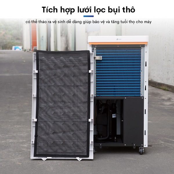 Máy hút ẩm công nghiệp Fujihaia DH90W (90 lít/ngày)