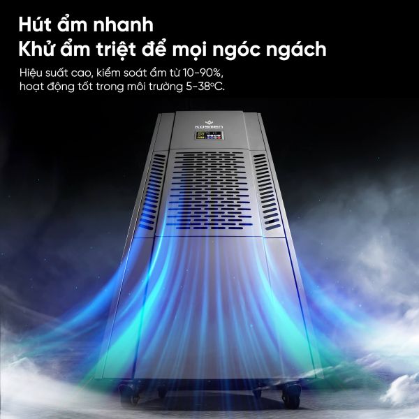 Máy hút ẩm công nghiệp Kosmen KM-250S (250 lít/ngày)
