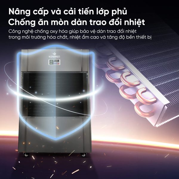 Máy hút ẩm công nghiệp Kosmen KM-480S (480 lít/ngày)