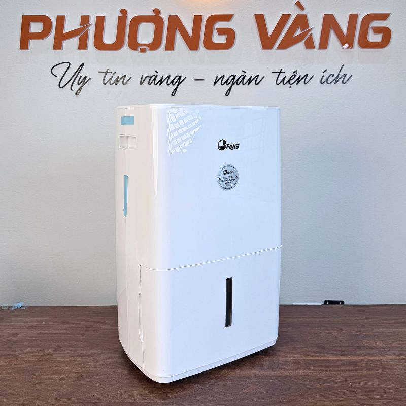 Máy hút ẩm FujiE HM-650EC góc nghiêng phải