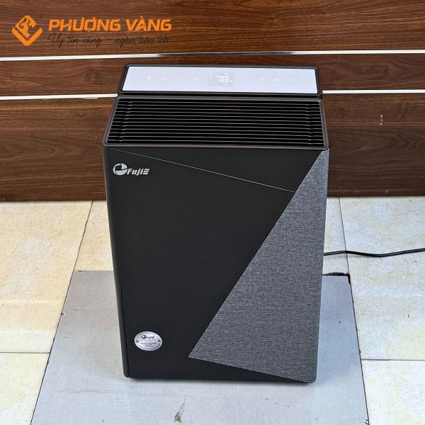 Máy hút ẩm FujiE HM-924ED cửa gió khô, bảng điều khiển