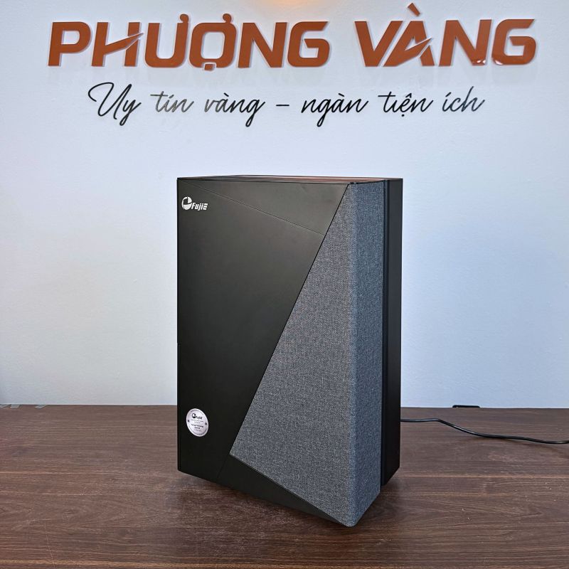 Máy hút ẩm FujiE HM-924ED góc nghiêng trái