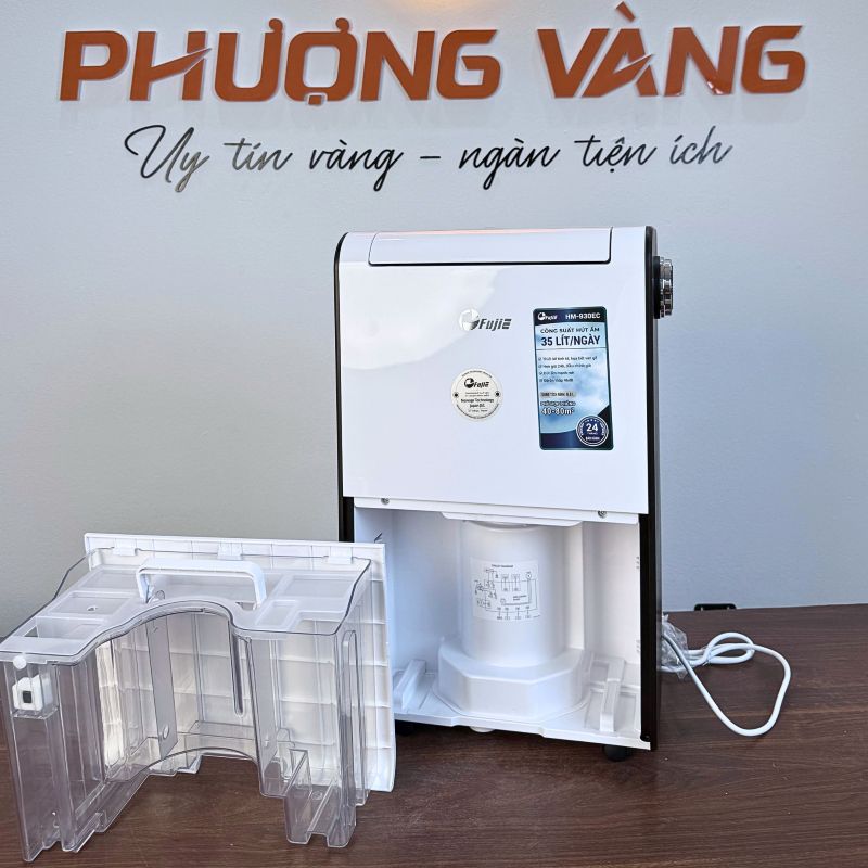 Máy hút ẩm FujiE HM-930EC bình chứa nước lớn