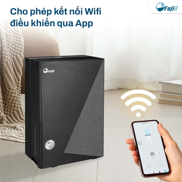 Máy hút ẩm FujiE HM-930ED (30 lít/ngày), có wifi