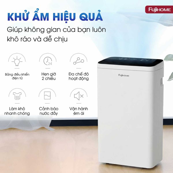Máy hút ẩm Fujihome DH10LITE (10 lít/ngày)