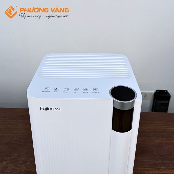 Máy hút ẩm Fujihome DH10NEW bảng điều khiển