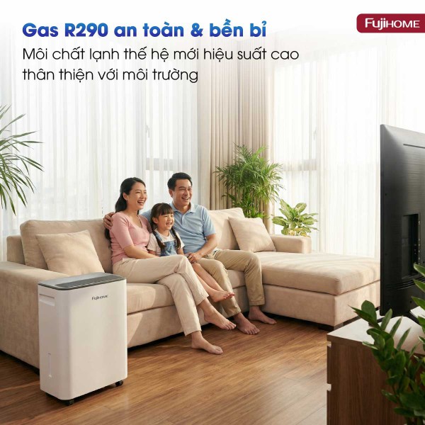 Máy hút ẩm Fujihome DH12LITE (12 lít/ngày)
