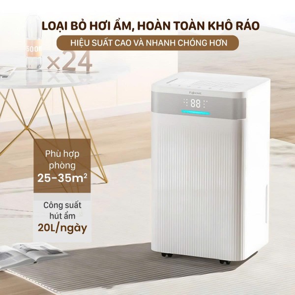 Máy hút ẩm Fujihome DH20NW (20 lít/ngày)