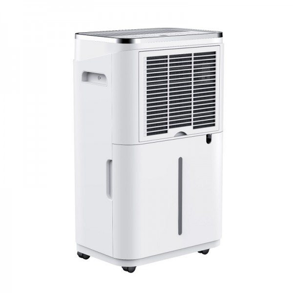 Máy hút ẩm Fujihome DH20W góc nghiêng mặt sau
