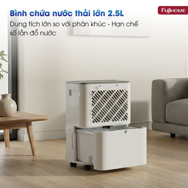 Máy hút ẩm Fujihome Eco-Lite DH06LITE (6 lít/ngày)