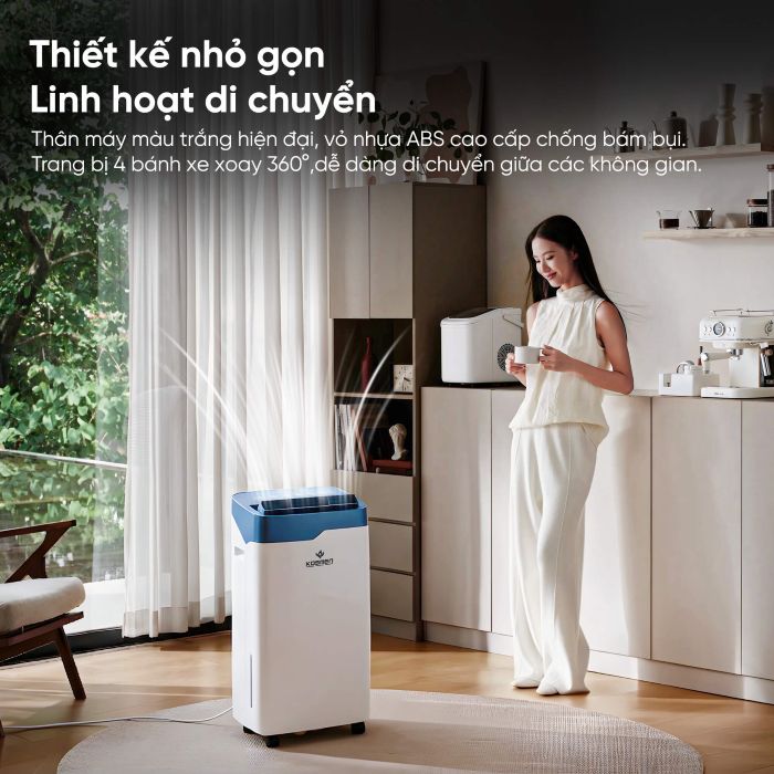 Máy hút ẩm Kosmen KM-20N (20 lít/ngày), có wifi