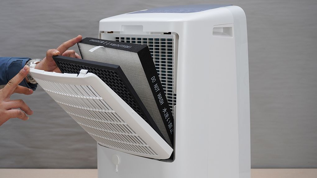 Máy hút ẩm lọc không khí Sharp DW-J20FV-W (20 lít/ngày)