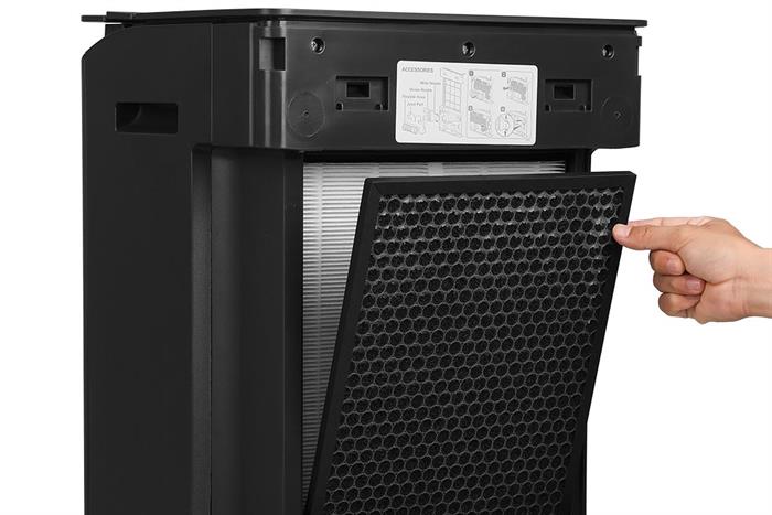 Máy hút ẩm lọc không khí Sharp DW-T30FV-H màng than