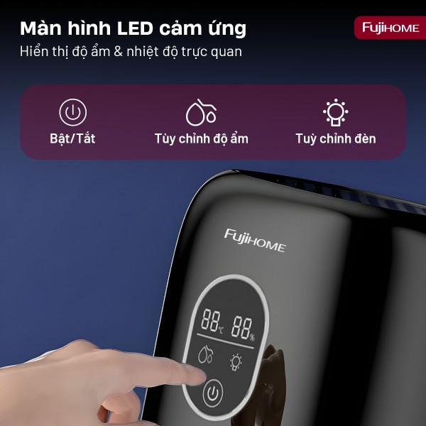 Máy hút ẩm mini Fujihome DHP035-MINI (350 mL/ngày)