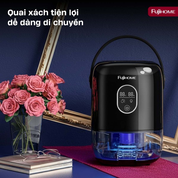 Máy hút ẩm mini Fujihome DHP035-MINI (350 mL/ngày)
