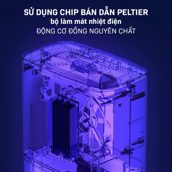 Máy hút ẩm mini Fujihome DHP05-MINI (500 mL/ngày)