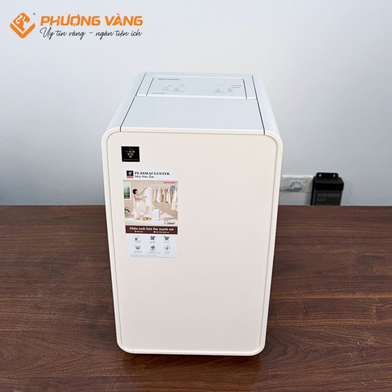 Máy hút ẩm Sharp DW-P12HV-W bảng điều khiển