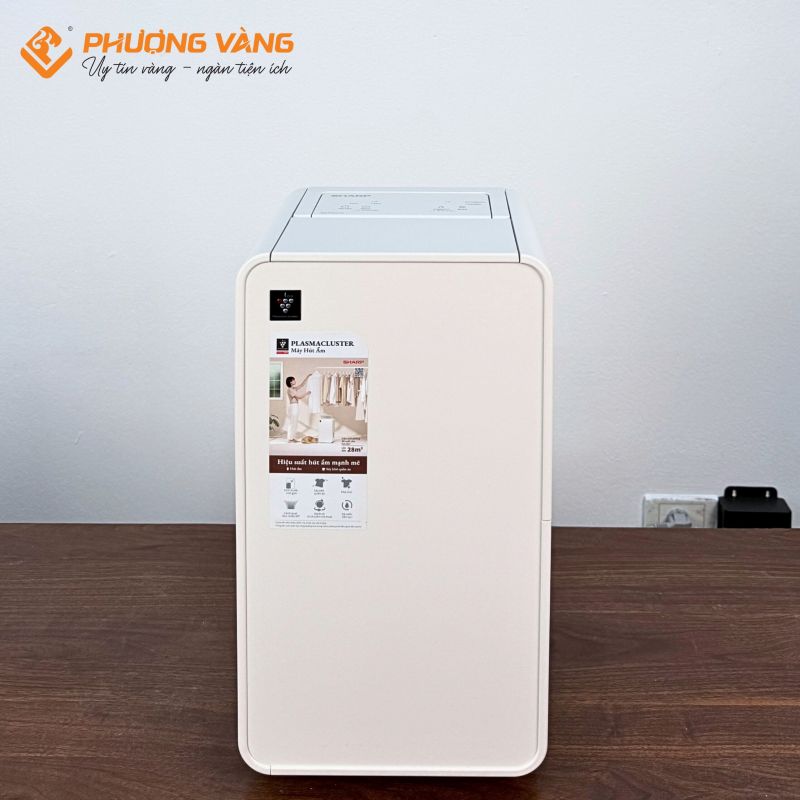 Máy hút ẩm Sharp DW-P12HV-W mặt trước