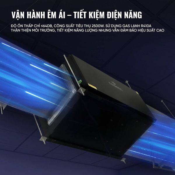 Máy hút ẩm âm trần Kosmen KM-180DS (180 lít/ngày)