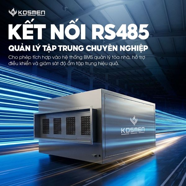 Máy hút ẩm treo trần Kosmen KM-480DS (480 lít/ngày)